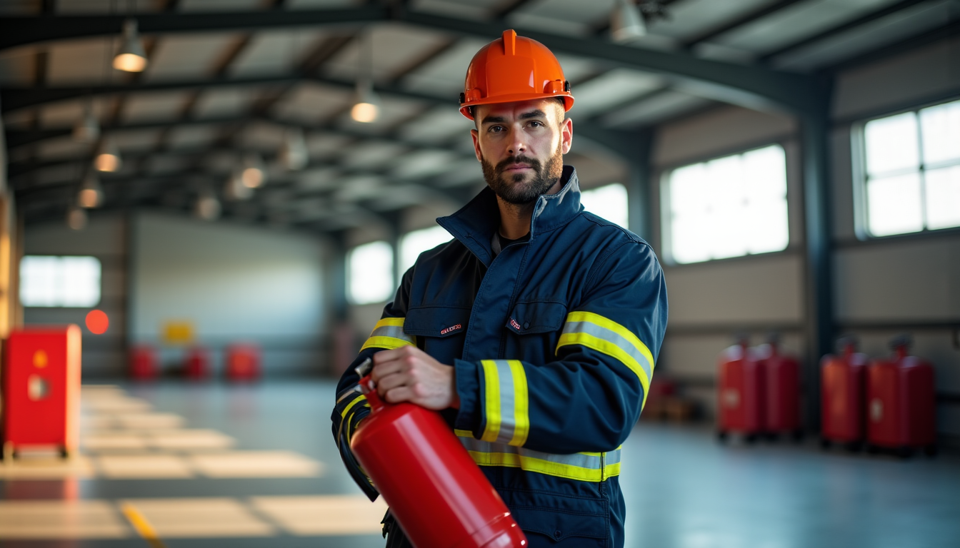 Extincteurs professionnels : le guide simple pour rester en conformité